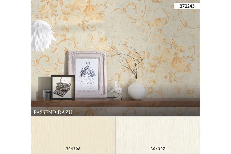 Slät Tapet Luxury Tapet Ovävd Vit - AS Creation - Inredning - Tapet - Mönstrad tapet
