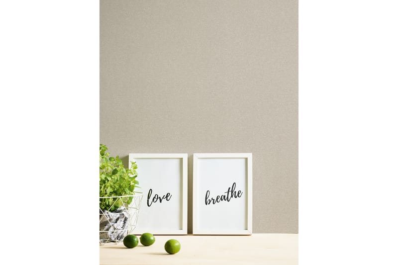 Slät Tapet New Elegance Ovävd Beige - AS Creation - Inredning - Tapet - Mönstrad tapet