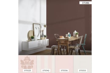 Slät Tapet New Elegance Ovävd Brun - AS Creation - Inredning - Tapet - Mönstrad tapet