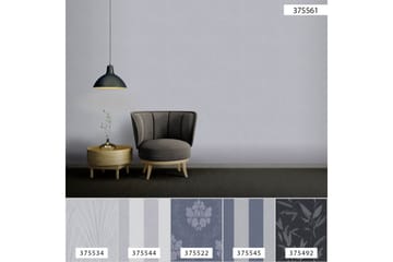 Slät Tapet New Elegance Ovävd Grå - AS Creation - Inredning - Tapet - Mönstrad tapet