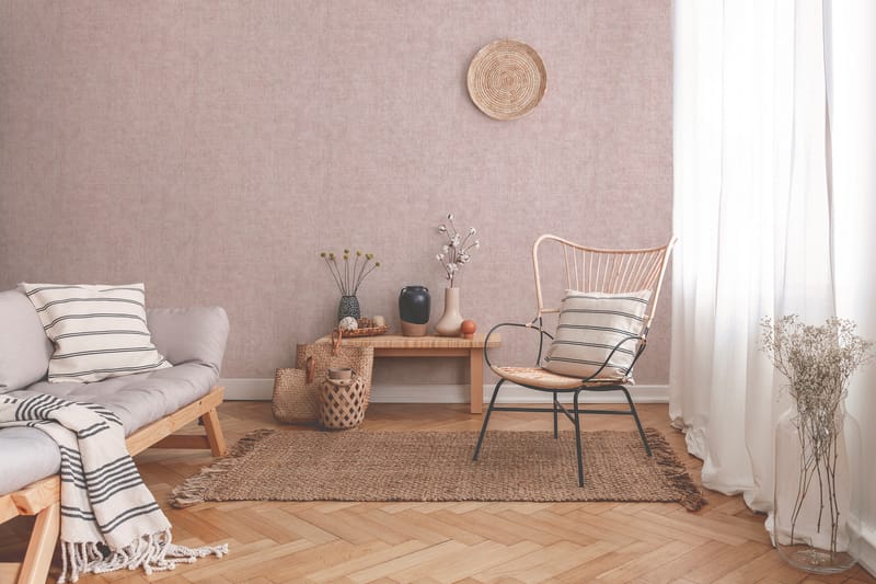Slät Tapet New Walls Cosy & Relax Ovävd - AS Creation - Inredning - Tapet - Mönstrad tapet
