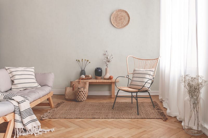 Slät Tapet New Walls Cosy & Relax Ovävd - AS Creation - Inredning - Tapet - Mönstrad tapet