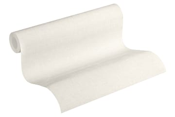 Slät Tapet New Walls Ovävd Cream - AS Creation - Inredning - Tapet - Mönstrad tapet