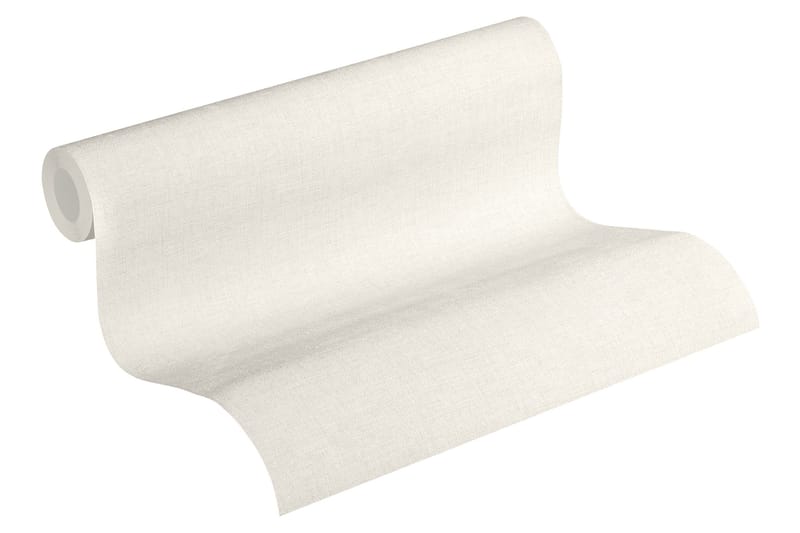 Slät Tapet New Walls Ovävd Cream - AS Creation - Inredning - Tapet - Mönstrad tapet