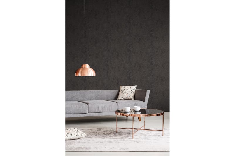 Slät Tapet New Walls Ovävd Svart Guld - AS Creation - Inredning - Tapet - Mönstrad tapet