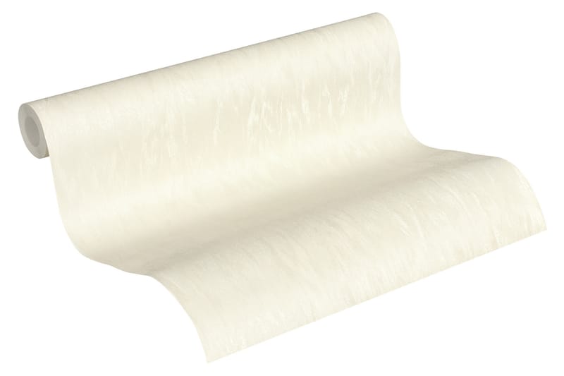 Slät Tapet Romantico Ovävd Cream - AS Creation - Inredning - Tapet - Mönstrad tapet