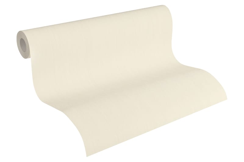 Slät Tapet Siena Ovävd Cream - AS Creation - Inredning - Tapet - Mönstrad tapet