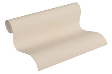 Slät Tapet Trendwall Ovävd Beige - AS Creation - Inredning - Tapet - Mönstrad tapet