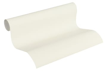 Slät Tapet Trendwall Ovävd Cream - AS Creation - Inredning - Tapet - Mönstrad tapet