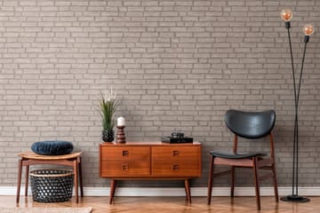Sten Tapet Ovävd Grå Beige - AS Creation - Inredning - Tapet - Mönstrad tapet
