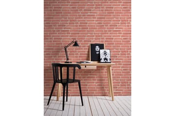 Sten Tapet Ovävd Röd Beige - AS Creation - Inredning - Tapet - Mönstrad tapet
