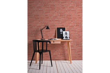 Sten Tapet Ovävd Röd Beige - AS Creation - Inredning - Tapet - Mönstrad tapet