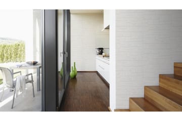 Stone effect Tapet Svart & Vit Papper Vit - AS Creation - Inredning - Tapet - Mönstrad tapet