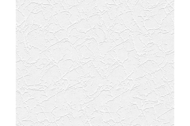 Struktur Tapet Simply Vit Papper Vit - AS Creation - Inredning - Tapet - Mönstrad tapet