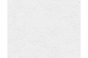Struktur Tapet Svart & Vit Papper Vit - AS Creation - Inredning - Tapet - Mönstrad tapet