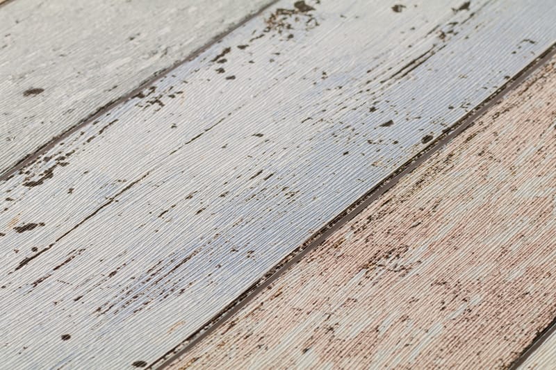Trälik Tapet Ovävd Brun Blå Beige - AS Creation - Inredning - Tapet - Mönstrad tapet
