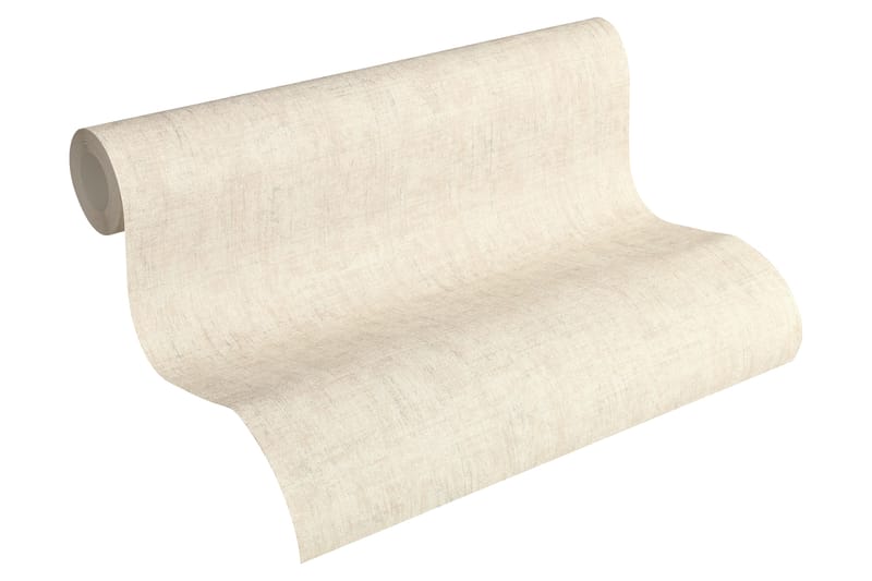 Vintage Tapet Cuba Ovävd Beige Cream - AS Creation - Inredning - Tapet - Mönstrad tapet