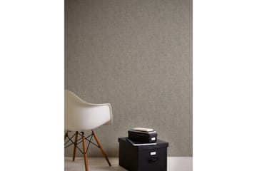 Vintage Tapet Cuba Ovävd Brun Metallic - AS Creation - Inredning - Tapet - Mönstrad tapet
