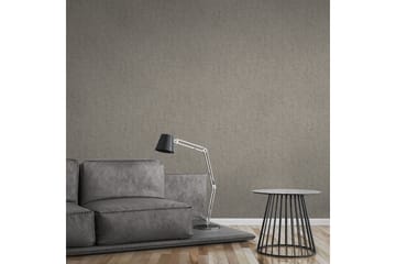 Vintage Tapet Cuba Ovävd Brun Metallic - AS Creation - Inredning - Tapet - Mönstrad tapet