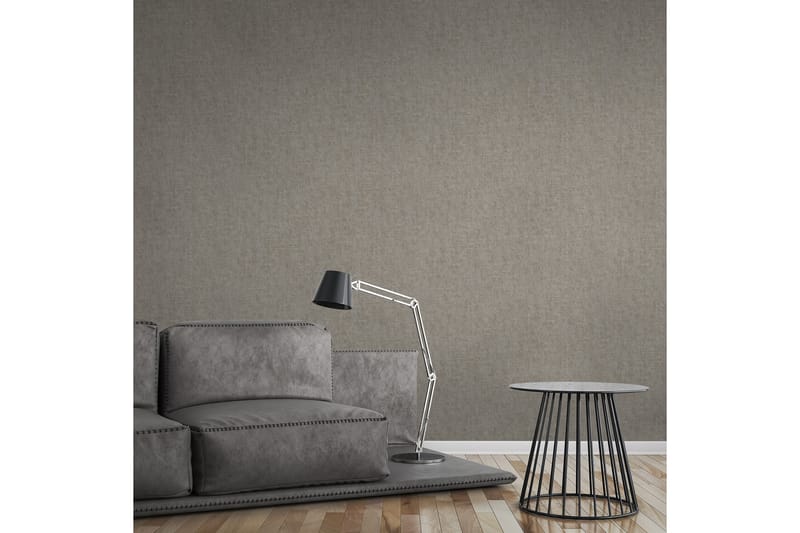 Vintage Tapet Cuba Ovävd Brun Metallic - AS Creation - Inredning - Tapet - Mönstrad tapet