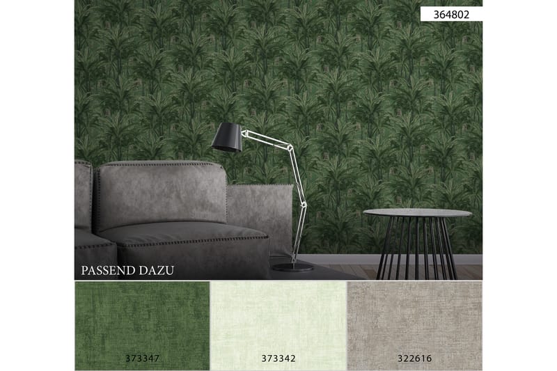 Vintage Tapet Cuba Ovävd Brun Metallic - AS Creation - Inredning - Tapet - Mönstrad tapet