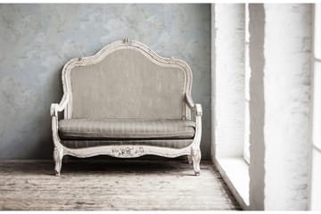 Vintage Tapet History of Art Ovävd Cream