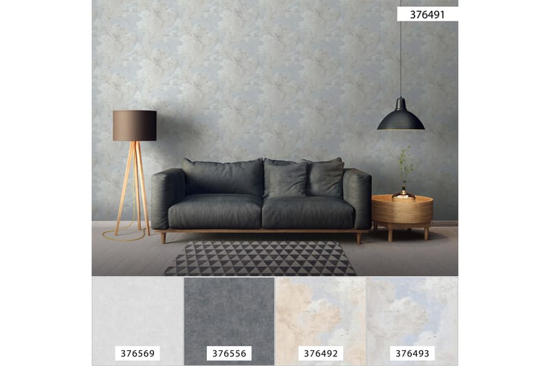 Vintage Tapet History of Art Ovävd Cream - AS Creation - Inredning - Tapet - Mönstrad tapet