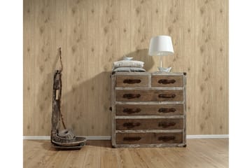 Wood effect Tapet Authentic Walls Ovävd - AS Creation - Inredning - Tapet - Mönstrad tapet