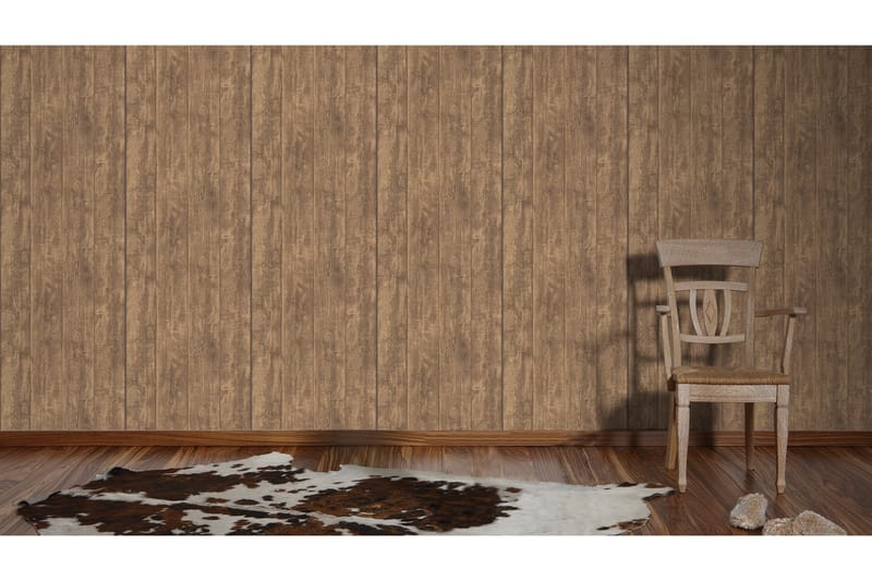 Wood effect Tapet Best of Wood`n Stone - AS Creation - Inredning - Tapet - Mönstrad tapet