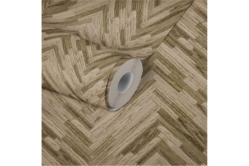 Wood effect Tapet Eterno by Versace - AS Creation - Inredning - Tapet - Mönstrad tapet