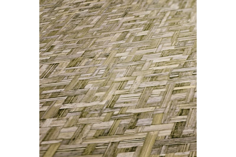 Wood effect Tapet Jungle Chic Ovävd - AS Creation - Inredning - Tapet - Mönstrad tapet