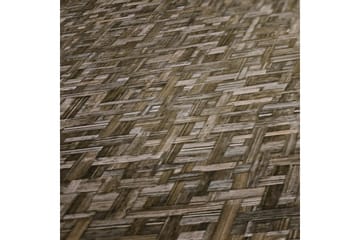 Wood effect Tapet Jungle Chic Ovävd Brun - AS Creation - Inredning - Tapet - Mönstrad tapet