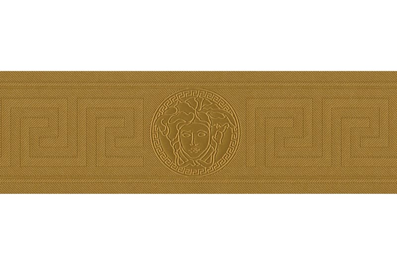 Border Greek by Versace Tapet Ovävd Guld - AS Creation - Kökstapeter - Tapetbård