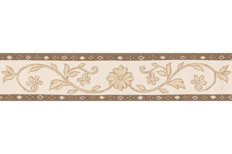 Border Only Borders Papper Brun Beige Cream - AS Creation - Kökstapeter - Tapetbård