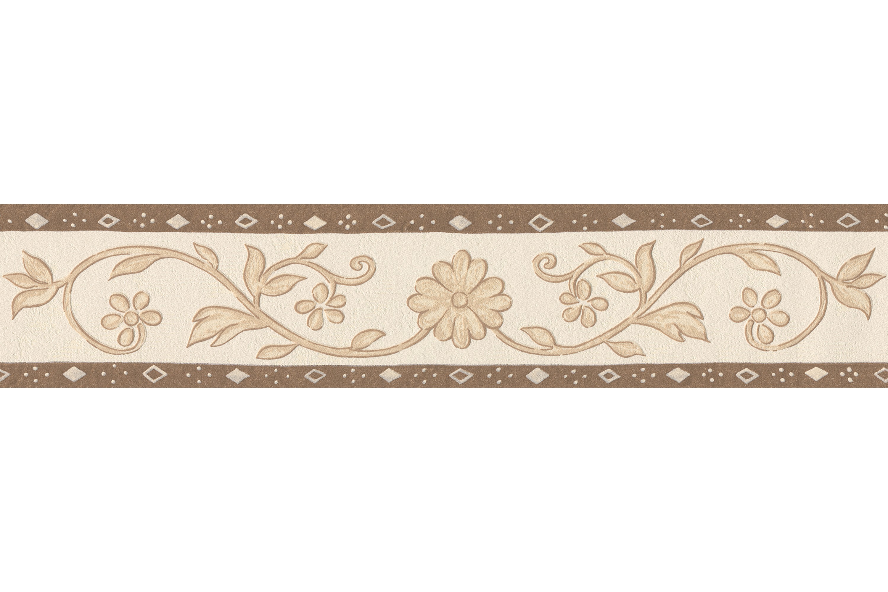Border Only Borders Papper Brun Beige Cream AS Creation