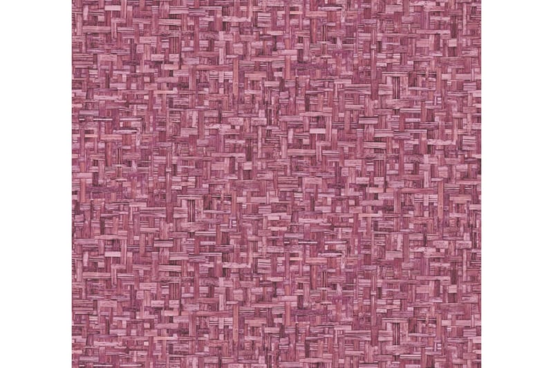 Wood effect Tapet Jungle Chic Ovävd Rosa - Mönstrad tapet - Tapeter sovrum & sovrumstapet - Kökstapeter - Tapeter vardagsrum