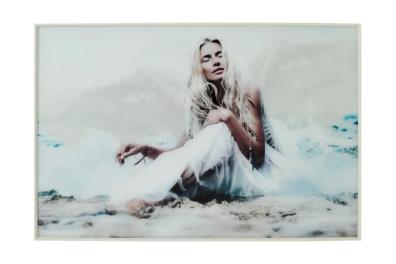 Ängel Tavla, 120x80 cm Flerfärgad