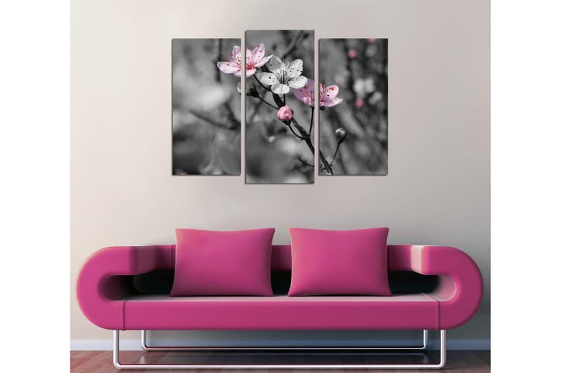 Canvasmålning Dekorativ 3 Delar - Flerfärgad - Inredning - Tavlor & posters - Canvastavla