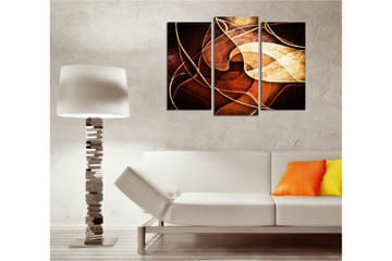 Canvasmålning Dekorativ 3 Delar - Flerfärgad - Inredning - Tavlor & posters - Canvastavla