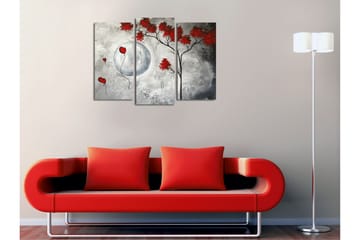 Canvasmålning Dekorativ 3 Delar - Flerfärgad - Inredning - Tavlor & posters - Canvastavla
