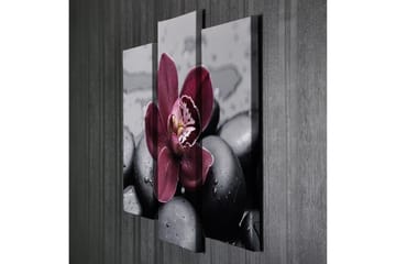 Canvasmålning Dekorativ 3 Delar - Flerfärgad - Inredning - Tavlor & posters - Canvastavla
