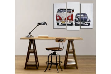 Canvasmålning Dekorativ 3 Delar - Flerfärgad - Inredning - Tavlor & posters - Canvastavla
