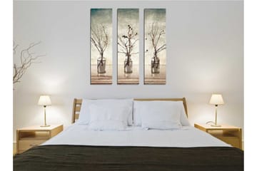 Canvasmålning Dekorativ 3 Delar - Flerfärgad - Inredning - Tavlor & posters - Canvastavla