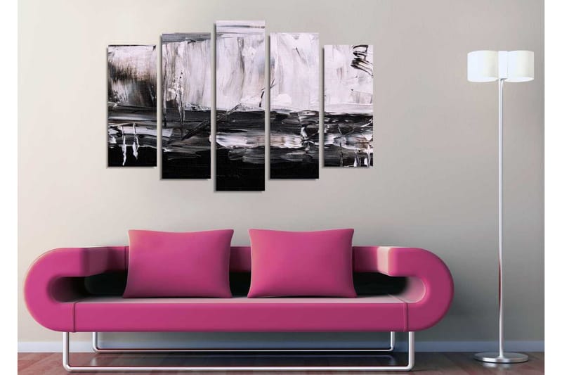 Canvasmålning Dekorativ 5 Delar - Flerfärgad - Inredning - Tavlor & posters - Canvastavla
