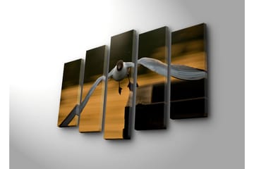 Canvasmålning Dekorativ 5 Delar - Flerfärgad - Inredning - Tavlor & posters - Canvastavla