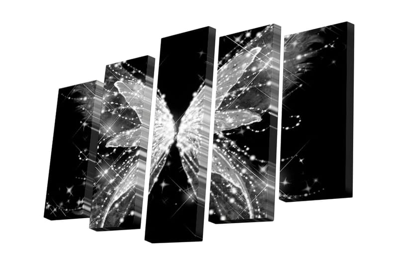Canvasmålning Dekorativ 5 Delar - Flerfärgad - Inredning - Tavlor & posters - Canvastavla