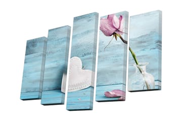 Canvasmålning Dekorativ 5 Delar - Flerfärgad - Inredning - Tavlor & posters - Canvastavla