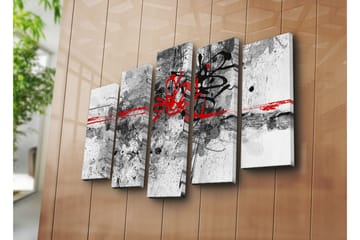 Canvasmålning Dekorativ 5 Delar - Flerfärgad - Inredning - Tavlor & posters - Canvastavla
