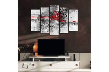 Canvasmålning Dekorativ 5 Delar - Flerfärgad - Inredning - Tavlor & posters - Canvastavla