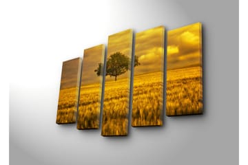 Canvasmålning Dekorativ 5 Delar - Flerfärgad - Inredning - Tavlor & posters - Canvastavla